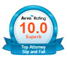 badge link to best lawyers rating for RDB's work with people injured in an accident